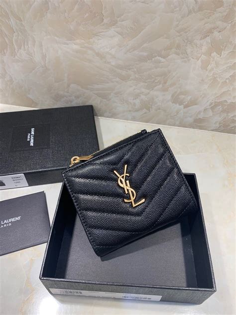 ysl womans wallet|ysl mini wallet.